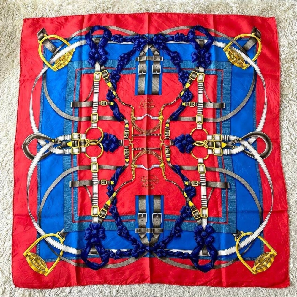 Hermes Silk Scarf